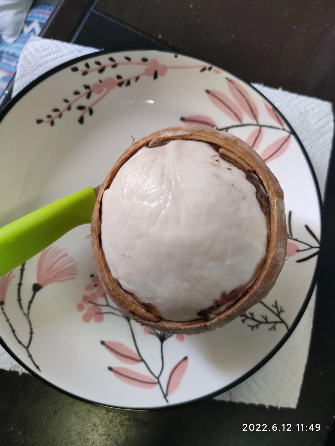 如何完美的起出完整的椰子肉