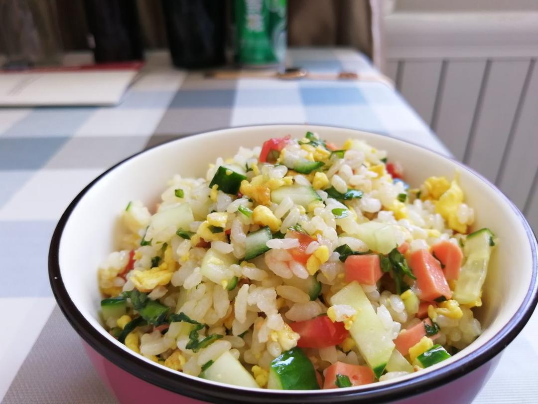 黄金火腿肠蛋炒饭