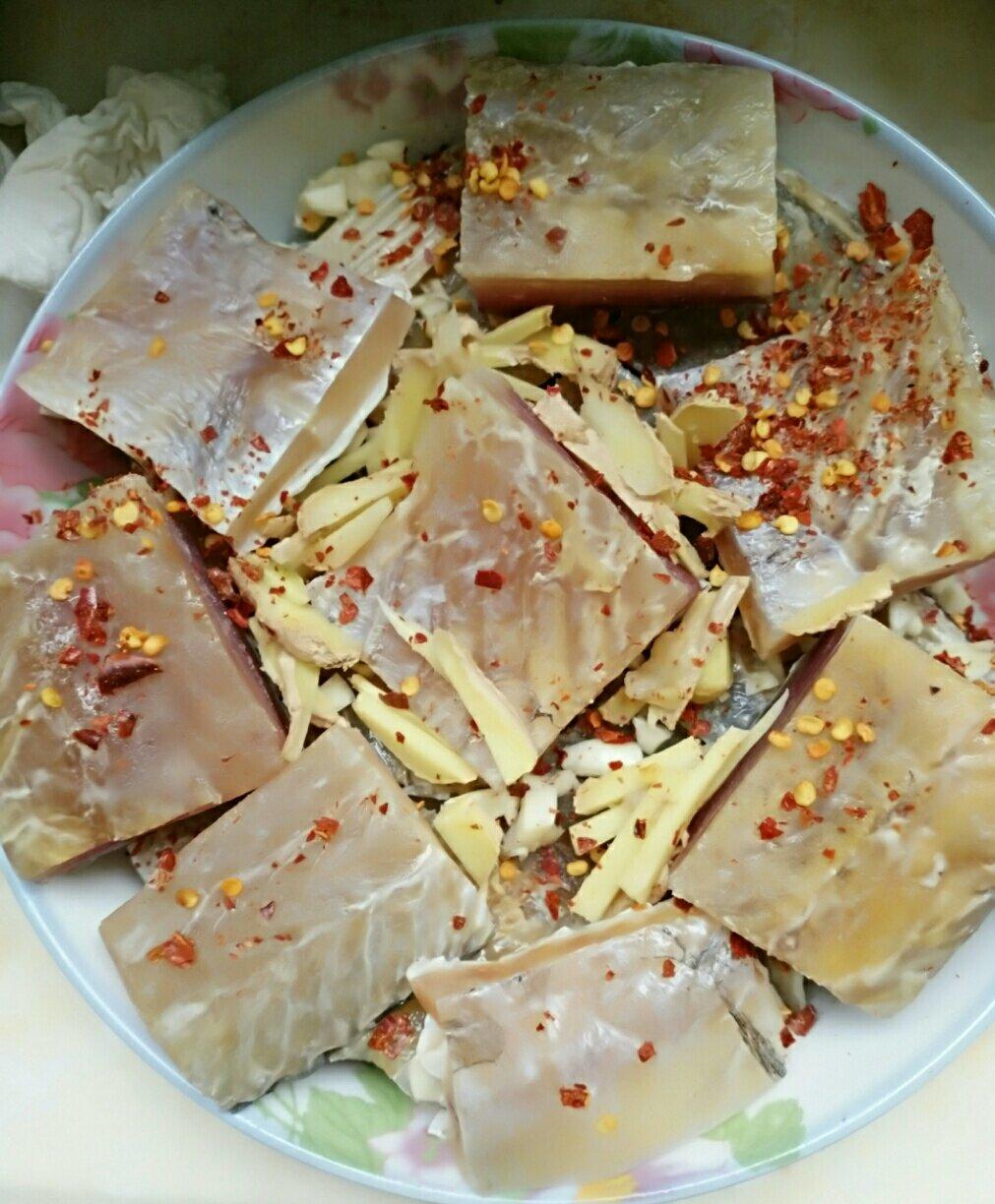 蒸腊鱼
