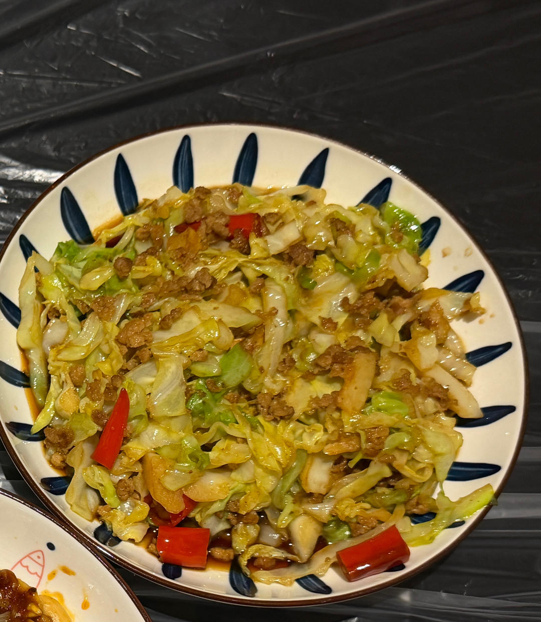 下饭菜：炒包菜