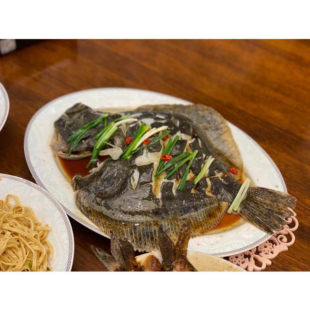 清蒸多宝鱼