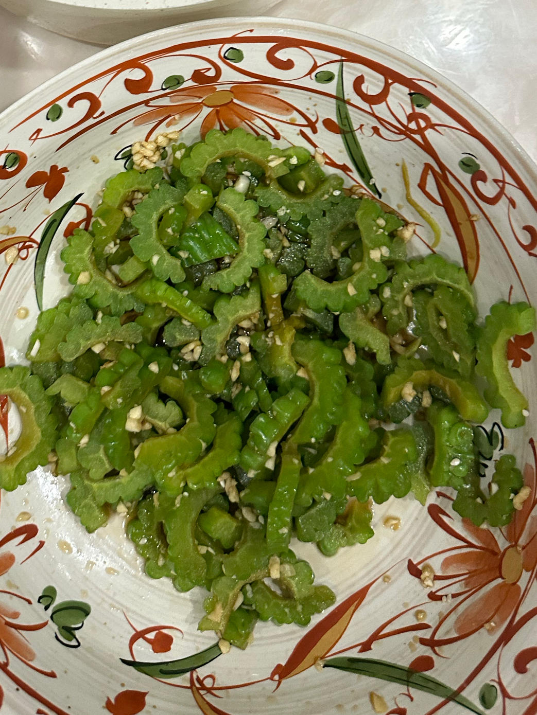 凉拌苦瓜（减脂肪，脆爽可口）