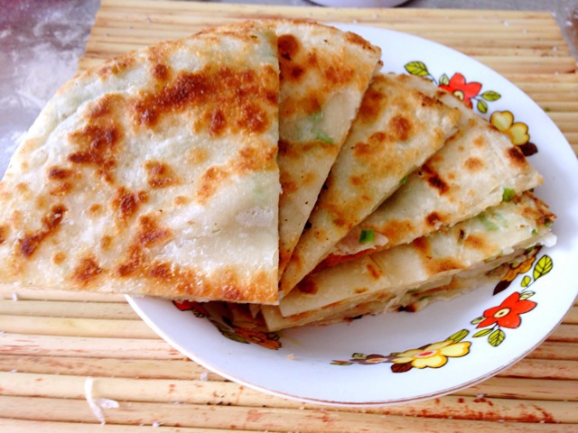 家常葱花饼