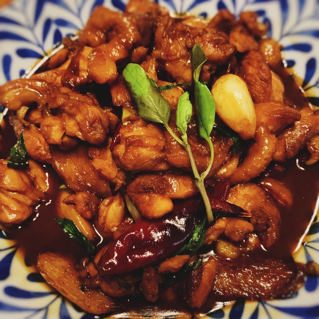 台式三杯鸡
