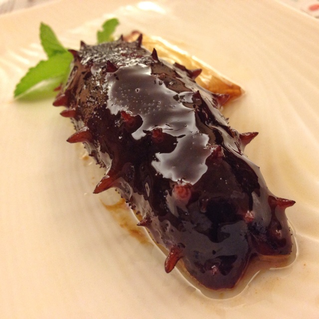 家庭版葱烧海参