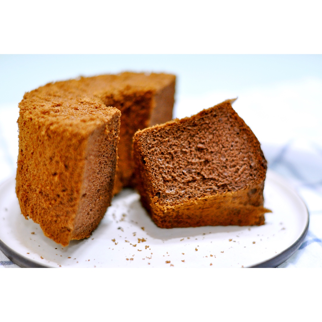 可可戚风--不减蛋很松软