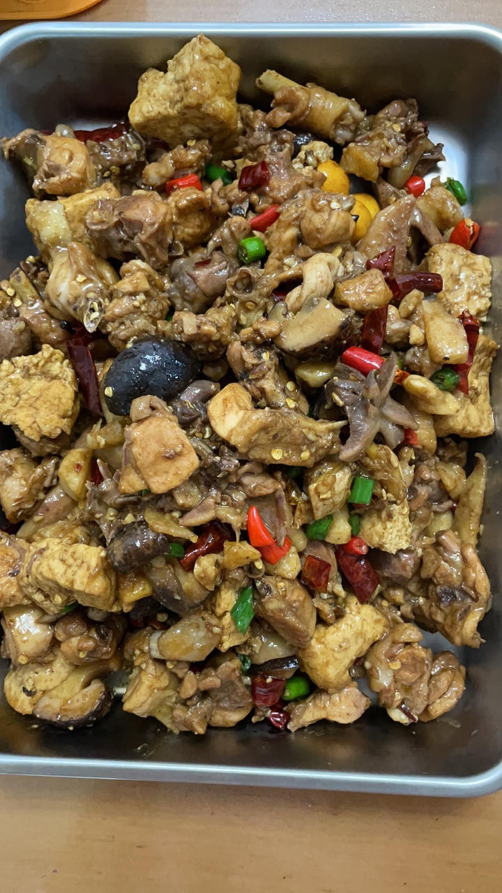 热食花雕鸡