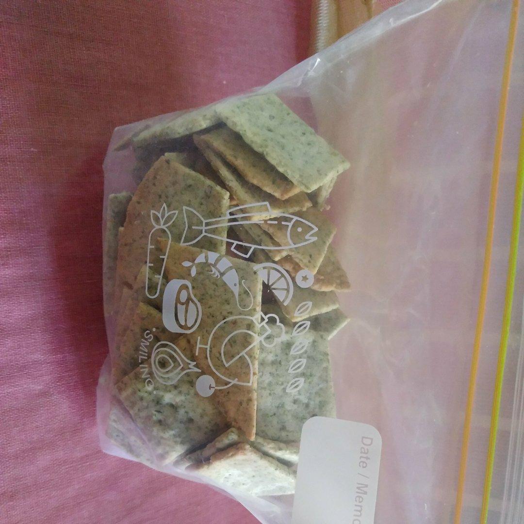 废弃酵种造起来-香葱苏打饼干