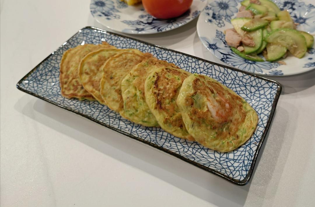 堂妈的西葫芦鸡蛋饼