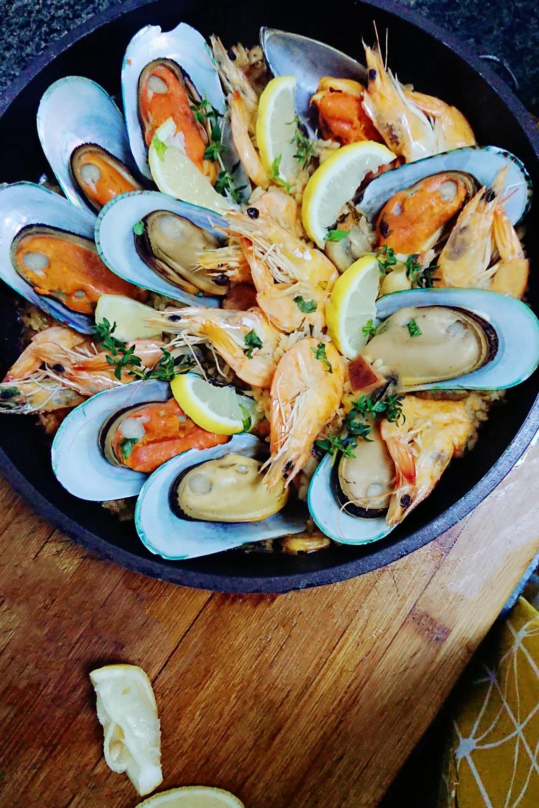 Paella西班牙海鲜饭