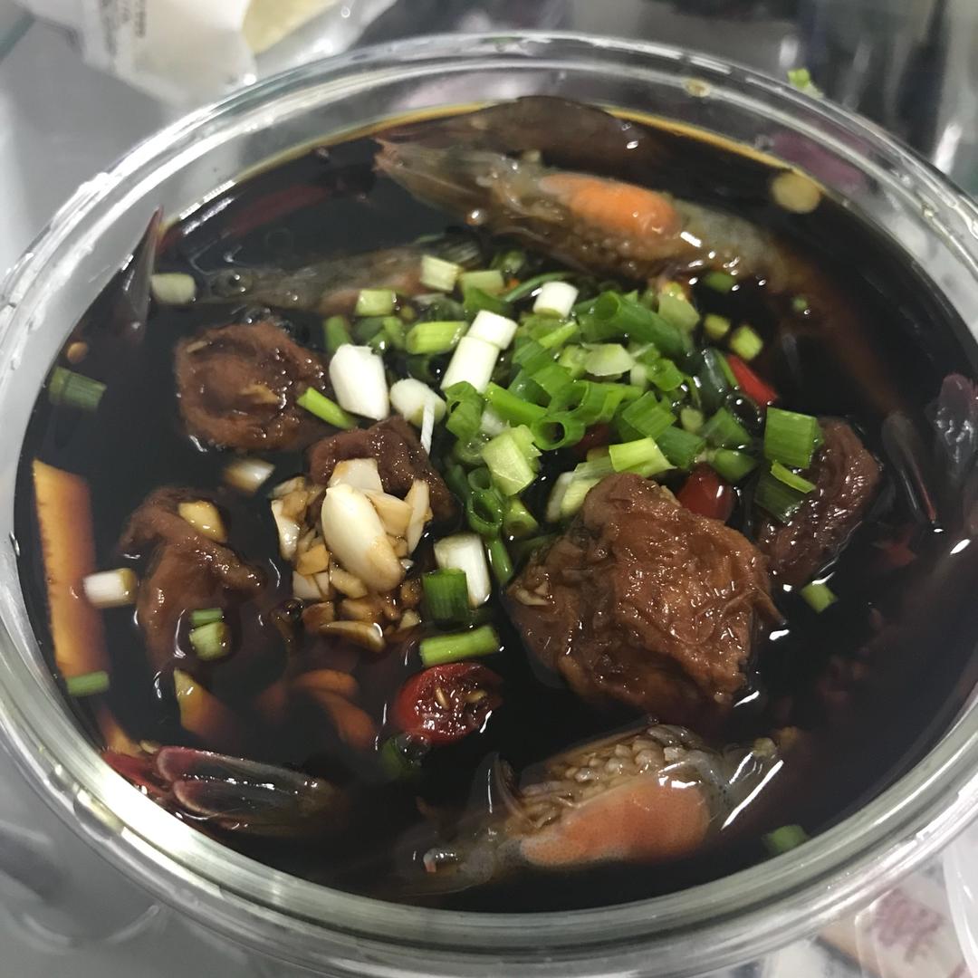 话梅醉虾