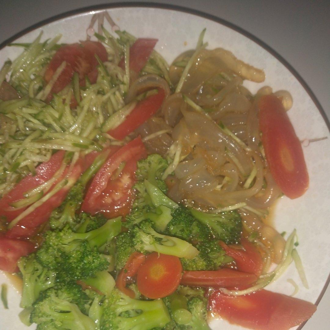 夏季开胃菜，凉拌海蜇头