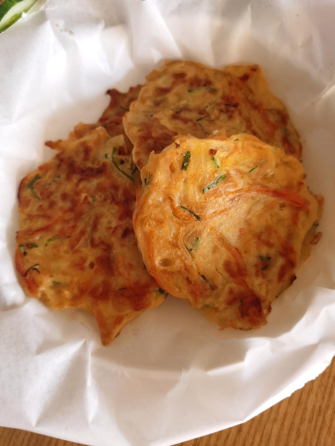 土豆饼(土豆胡萝卜丝饼)