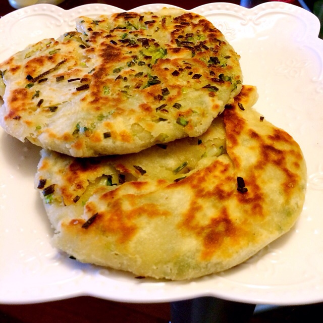 葱花油饼 Spring Onion Pancake