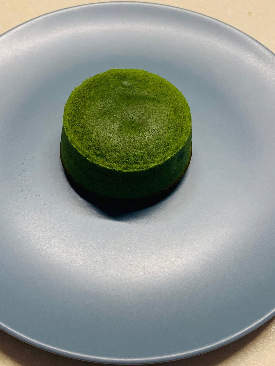 抹茶流心蛋糕，一勺挖下去，暖胃又暖心，大爱抹茶！