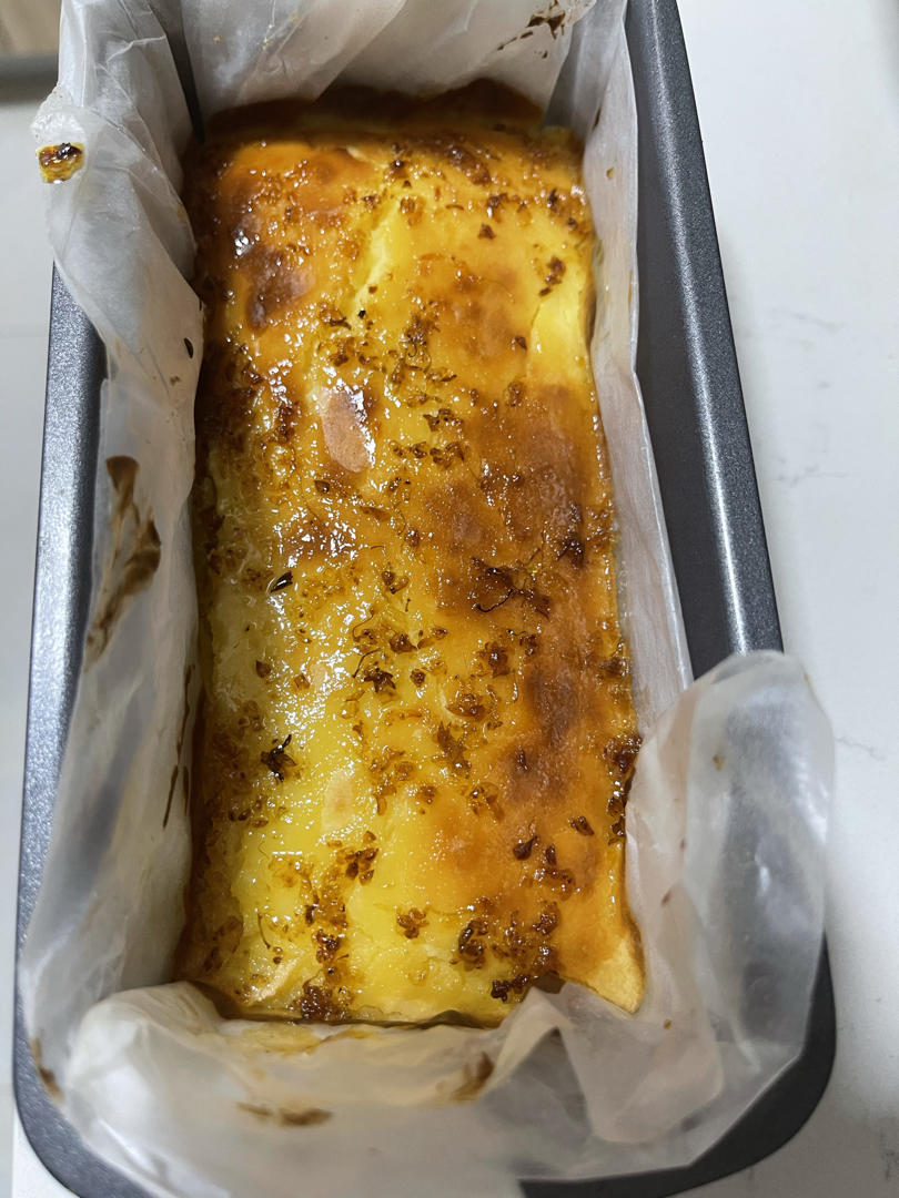 重芝士蛋糕6寸(一次成功)