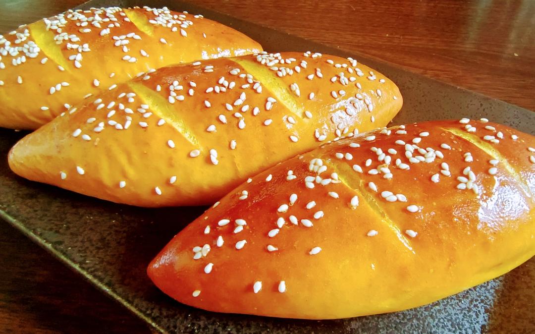 咖哩南瓜麵包 (碱水版)