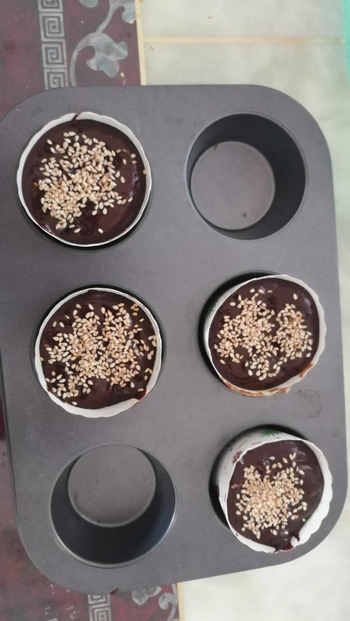 在家做巧克力蘑菇头麦芬蛋糕🍫