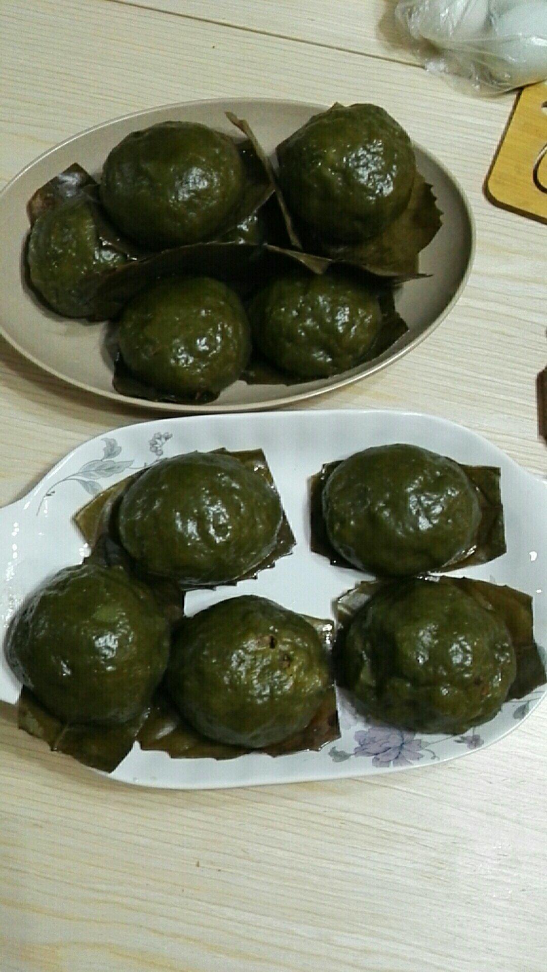 咸味青团（浙江人小时候的味道）