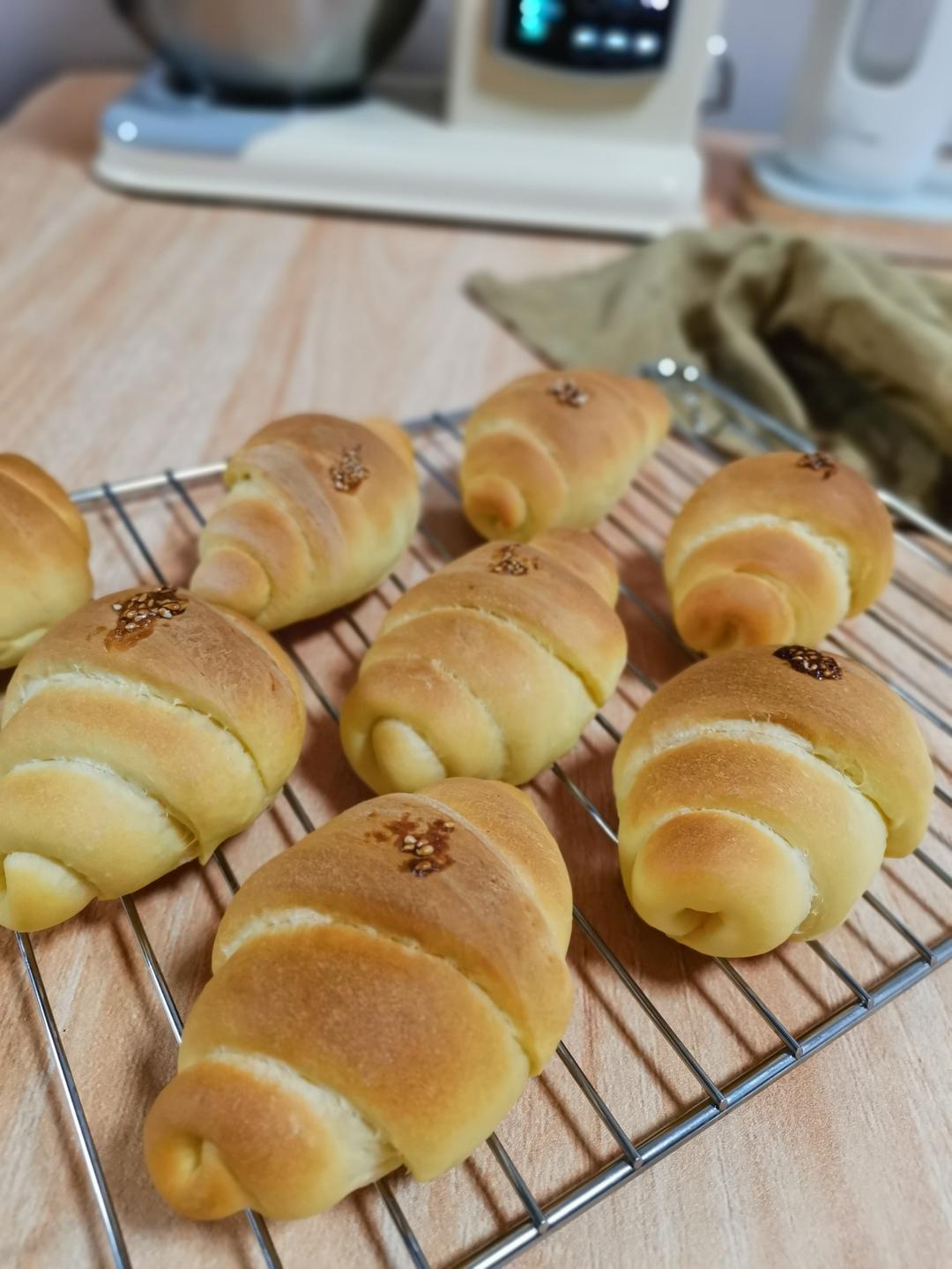牛奶面包卷（直接法）