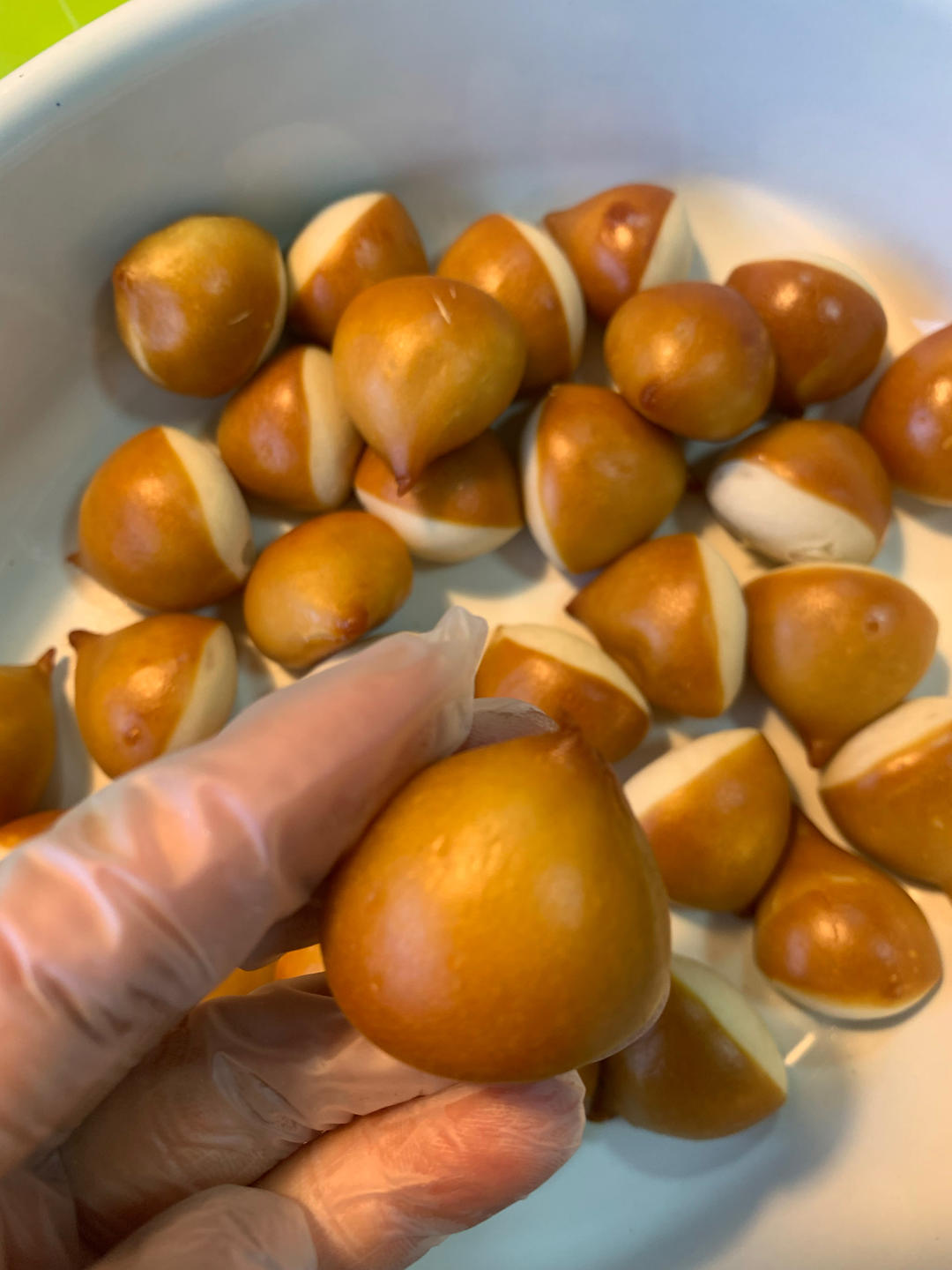 举个栗子｜超可爱的mini 栗子碱水面包