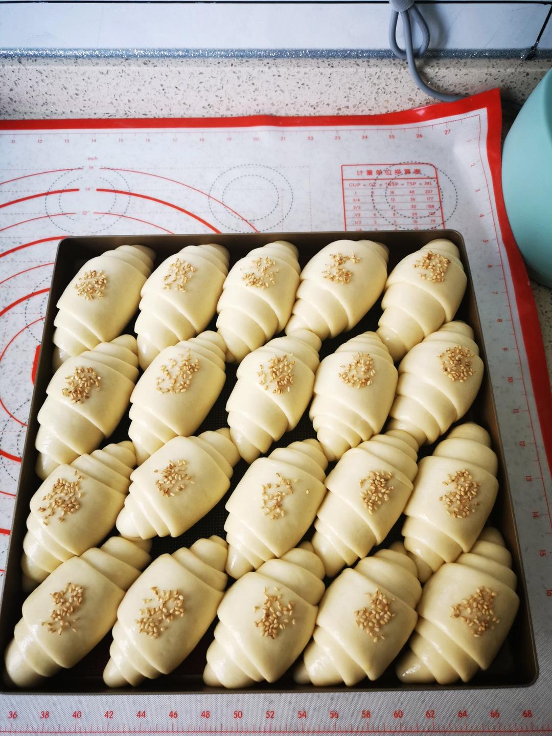 牛奶面包卷（直接法）