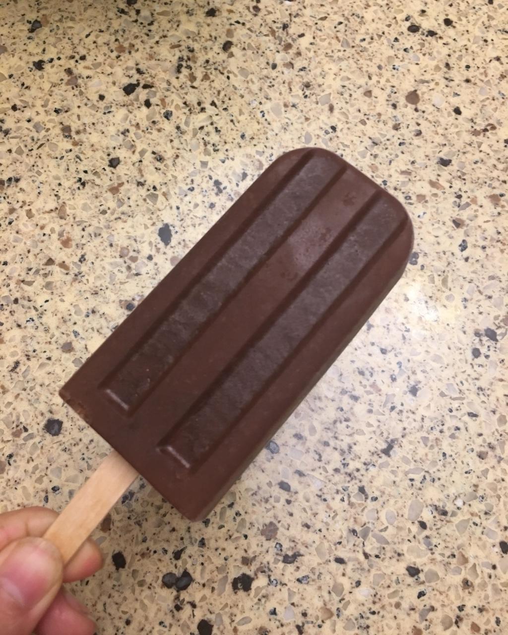 蟹蟹喵做的经典巧克力冰棍