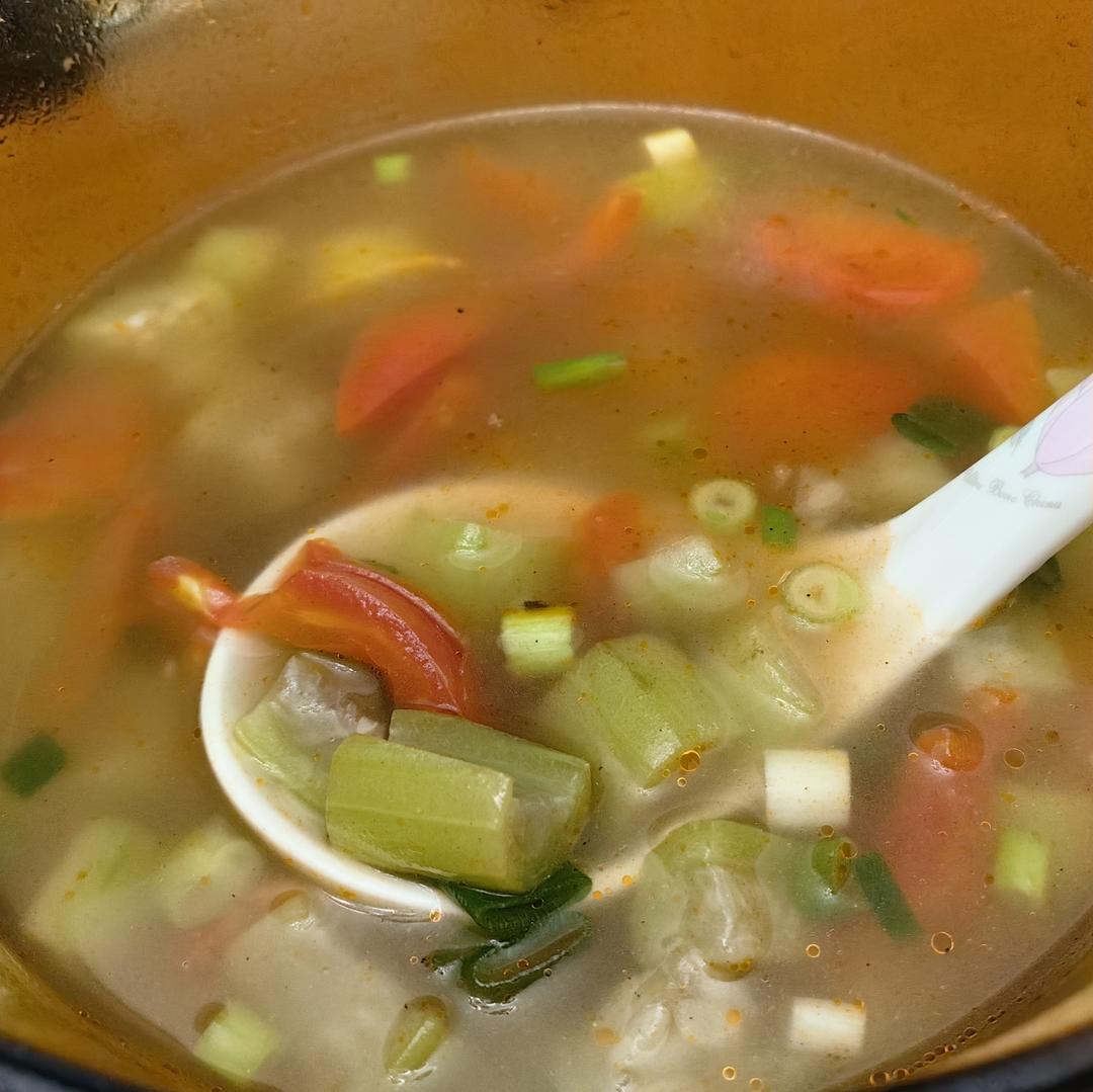 丝瓜番茄汤