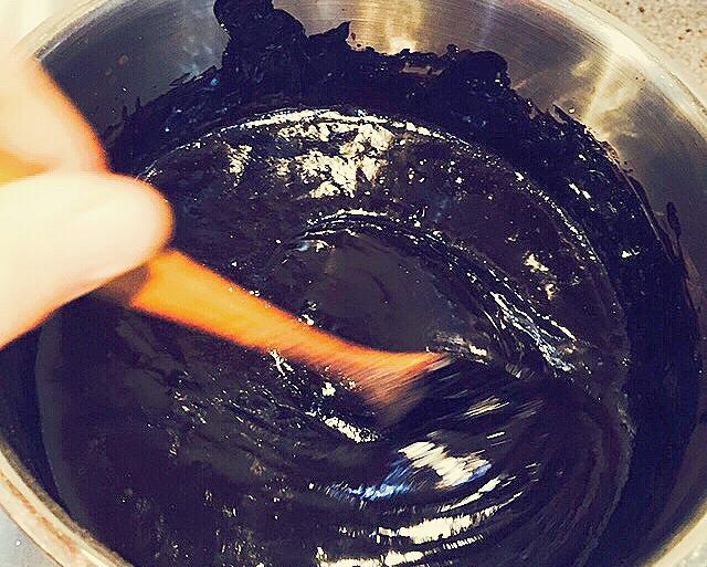 健康黑巧克力酱