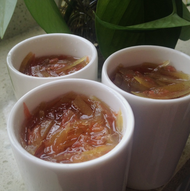 冰糖柚子茶