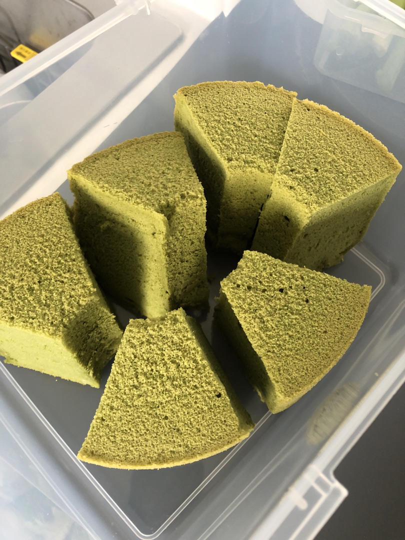 抹茶戚风（6寸加高10厘米）
