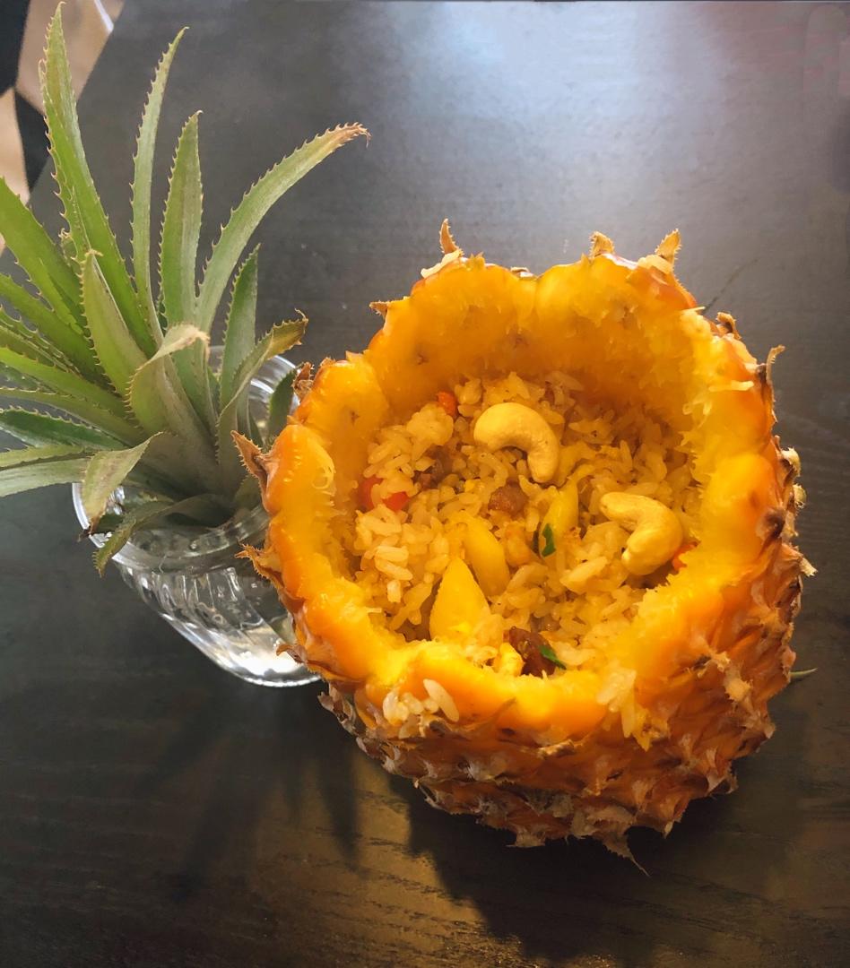 虾仁菠萝炒饭