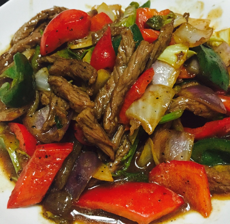 黑椒牛柳