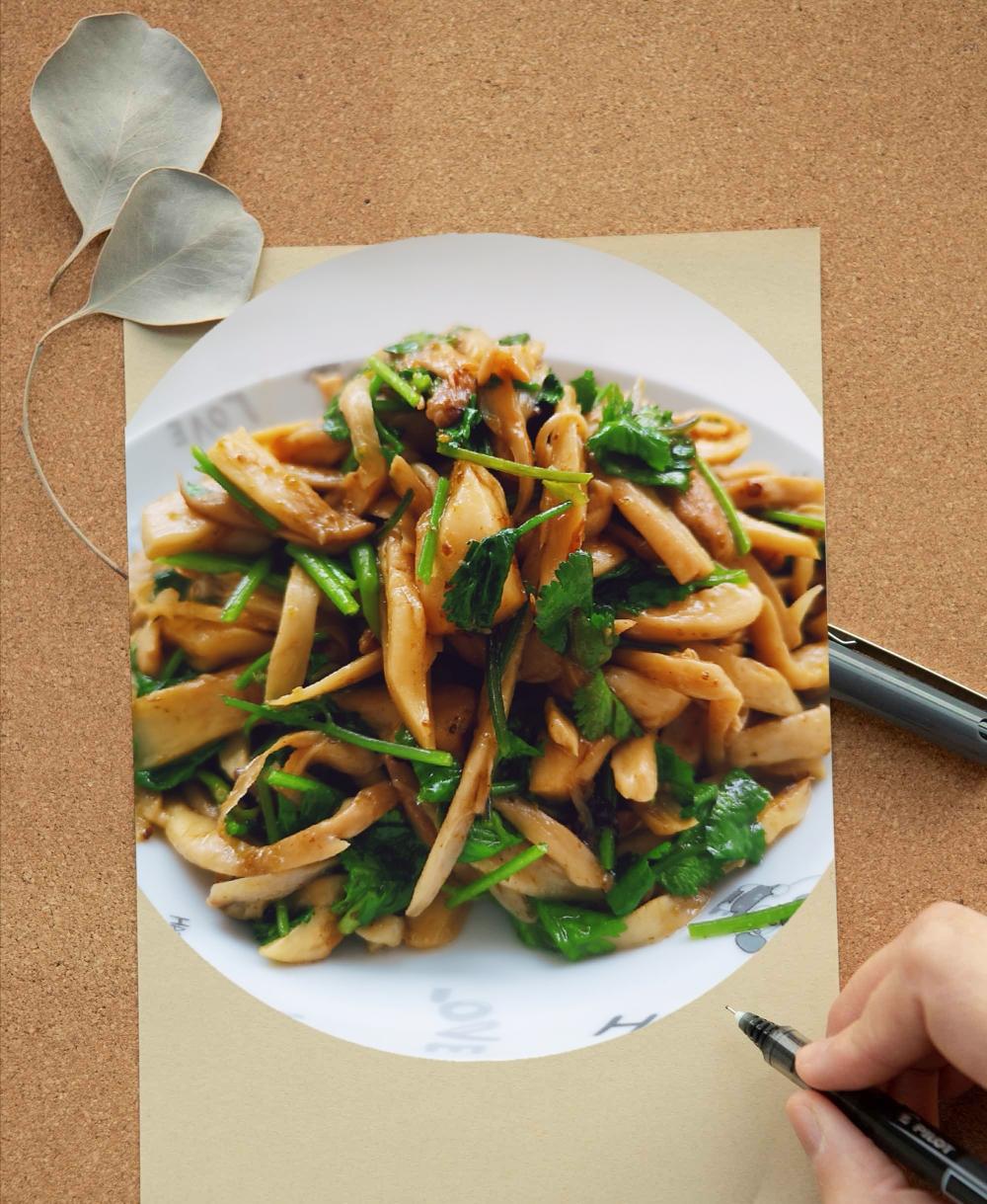 孜然羊肉味杏鲍菇🐔