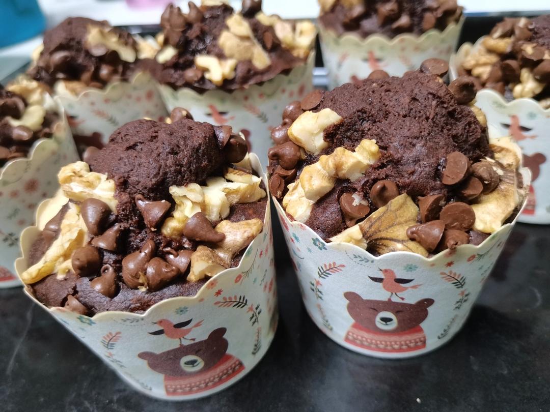 香蕉巧克力马芬