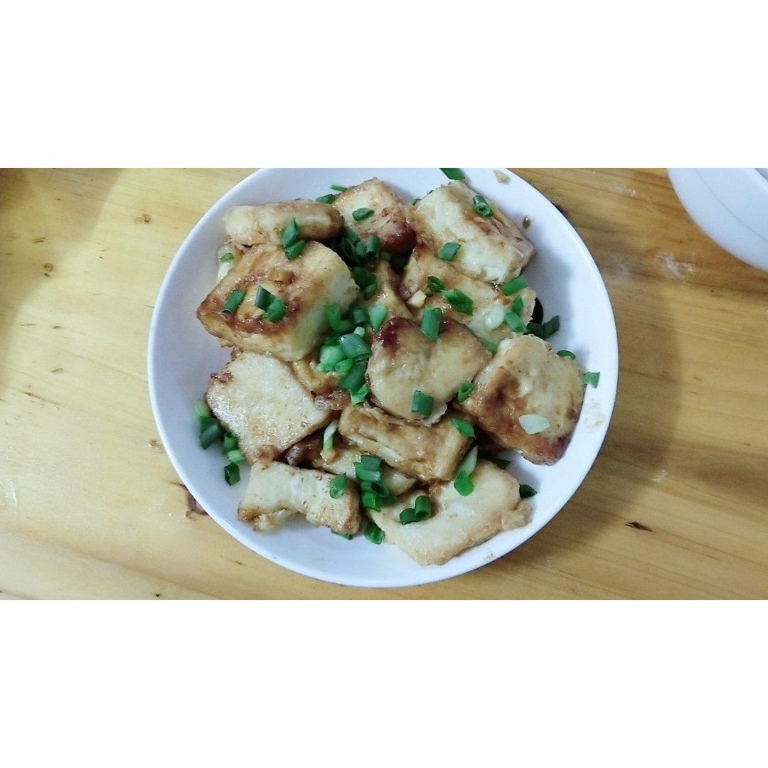 无敌好吃的香煎豆腐