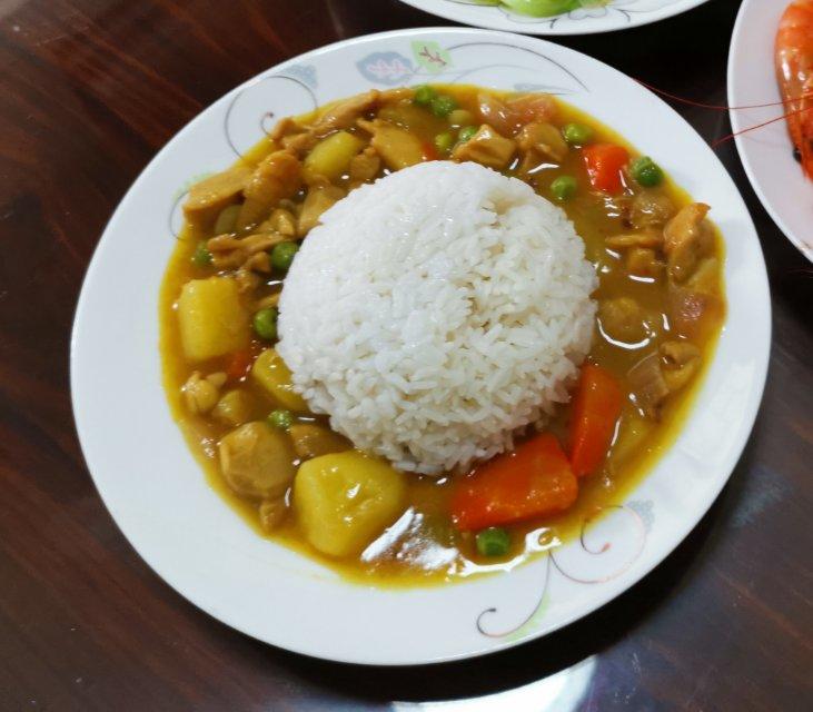 咖喱鸡肉饭