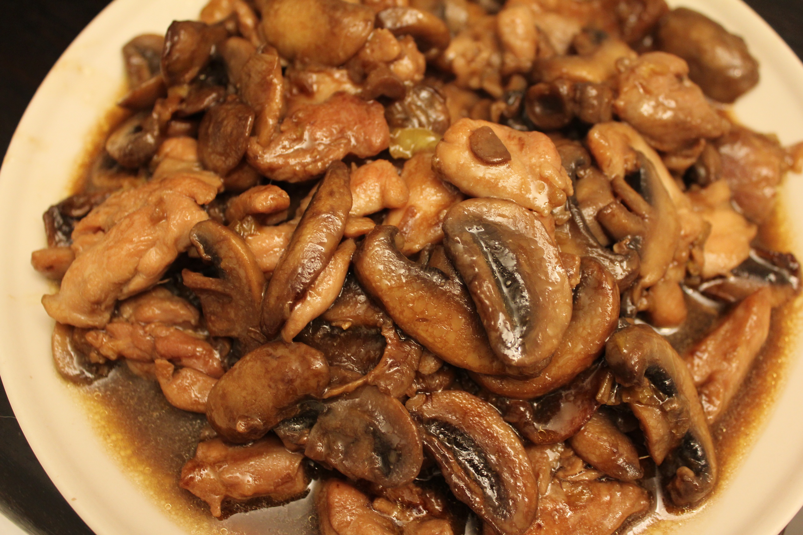 蚝油蘑菇鸡翅