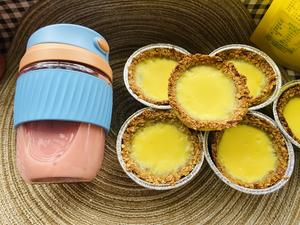 低卡饱腹香蕉燕麦蛋挞➕西瓜椰汁西米露的做法 步骤8