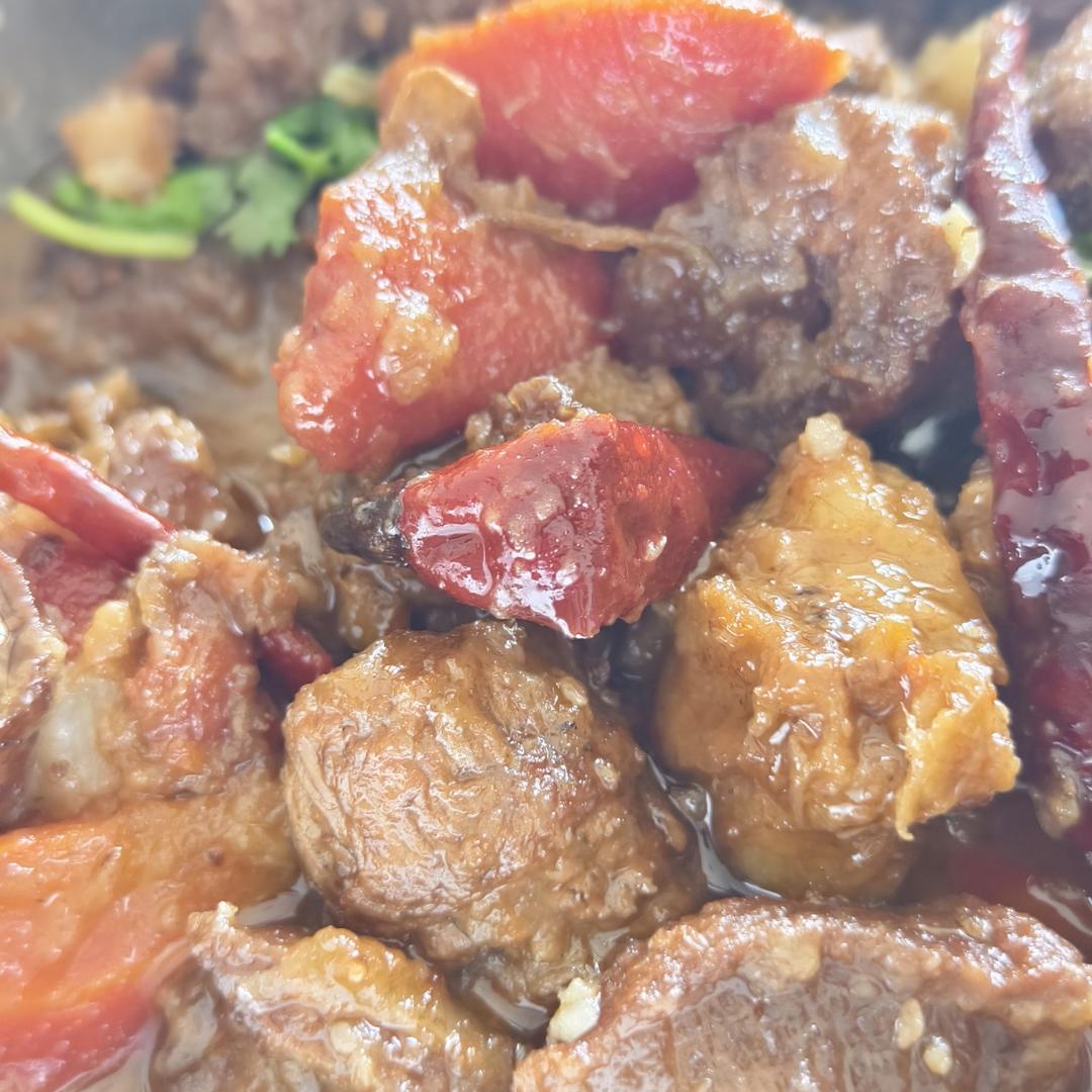 沙沙土豆胡萝卜炖牛肉
