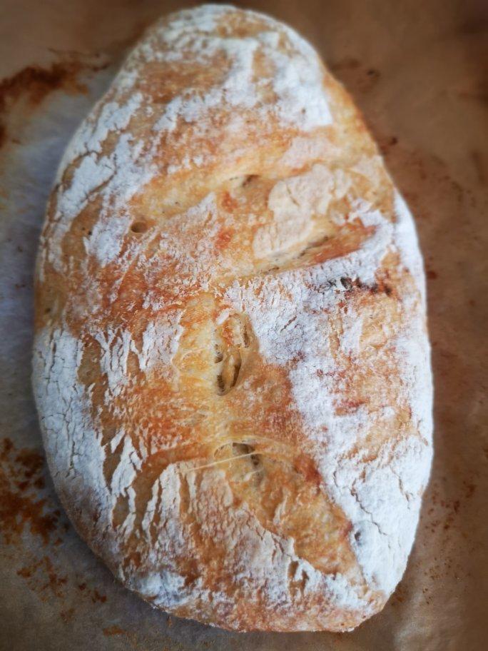 完全不用揉的面包，对，完全不用揉！ | Ciabatta