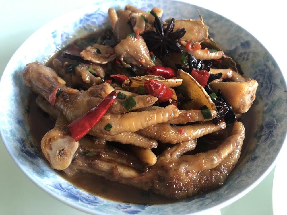 红烧鸡爪