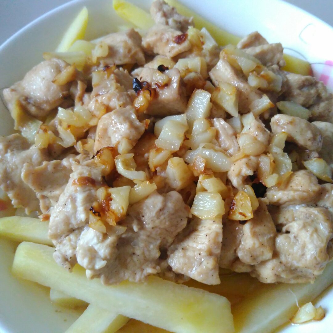 蒜蓉蒸鸡胸（鸡腿）