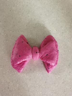 少女心粉红蝴蝶结面包的做法 步骤13