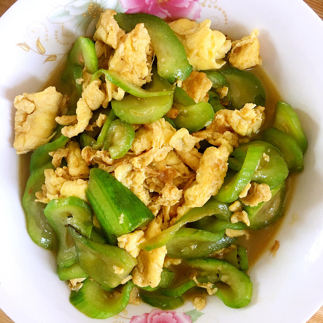 丝瓜炒蛋