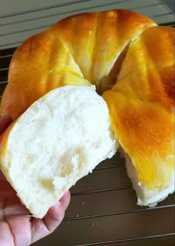 纯奶手撕吐司的做法 步骤1
