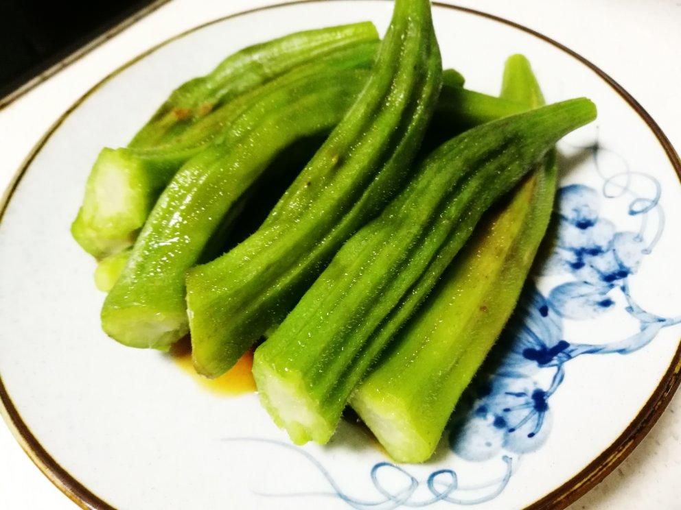凉拌秋葵简单又营养