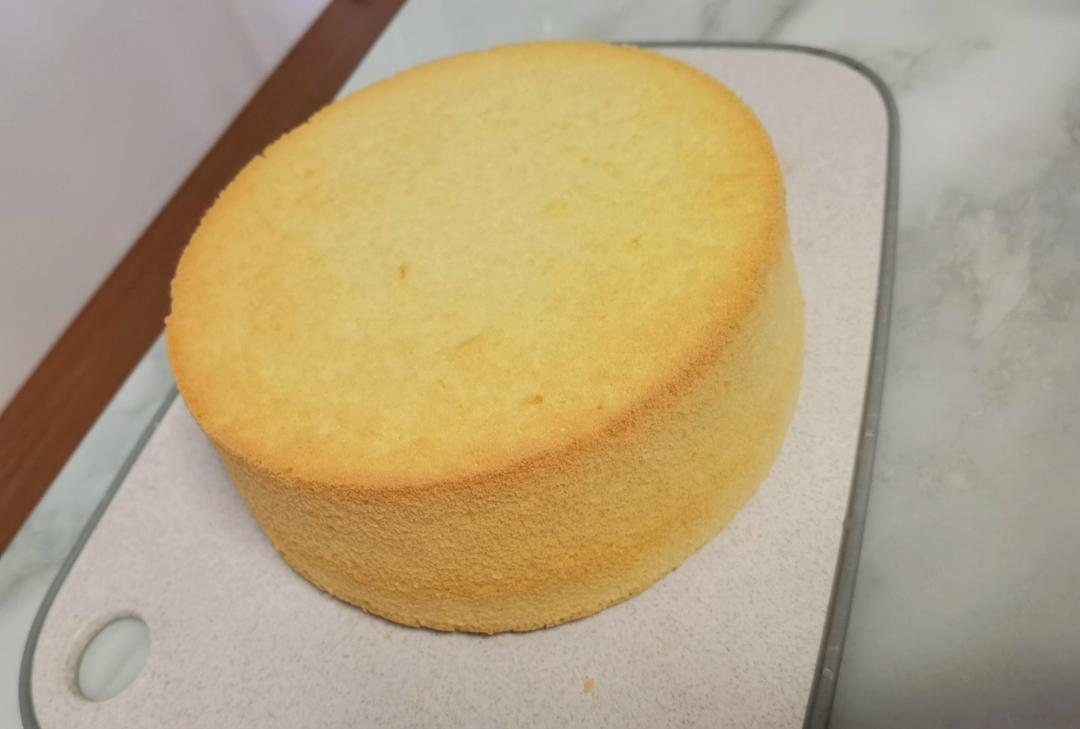 超柔软6寸戚风蛋糕(附8寸配方)零失败 超详细‼️含操作视频