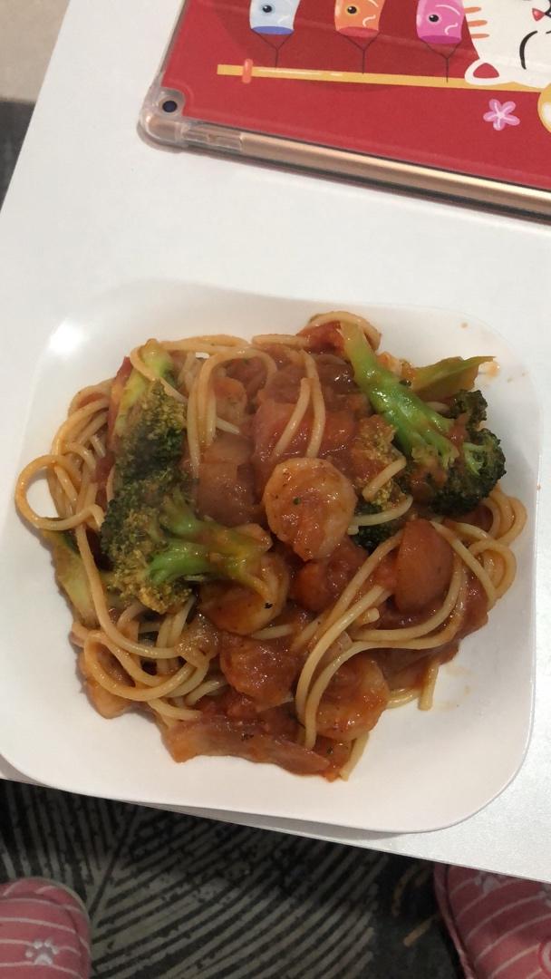 减脂|美味又低脂的虾油虾仁意大利面