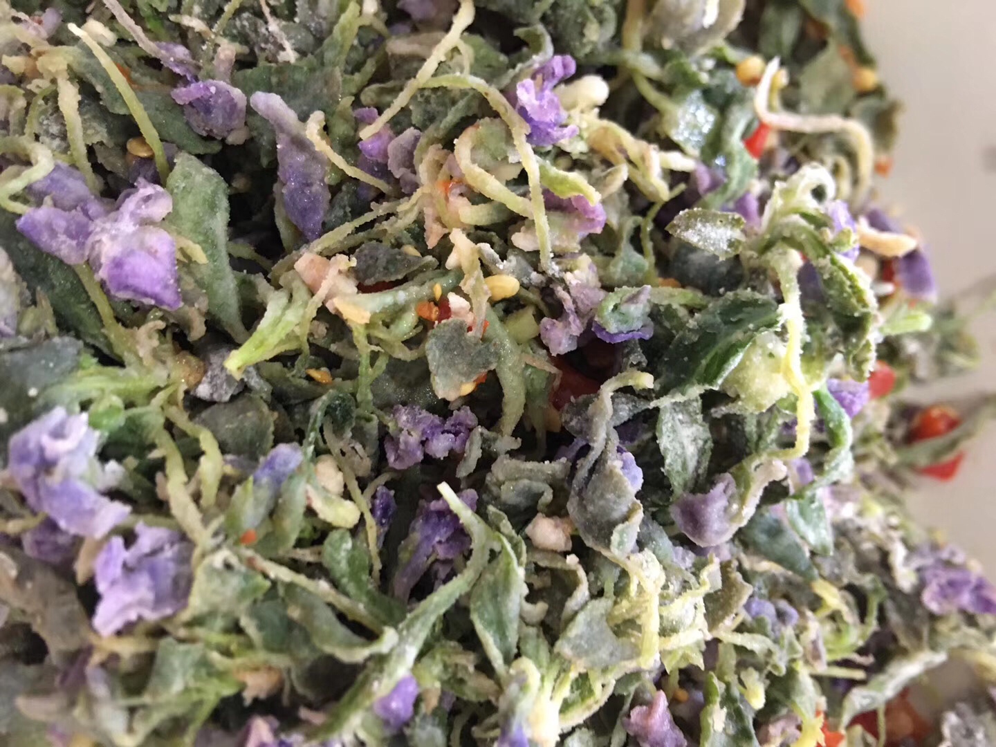 蒸菜：紫花地丁（堇堇菜）的做法